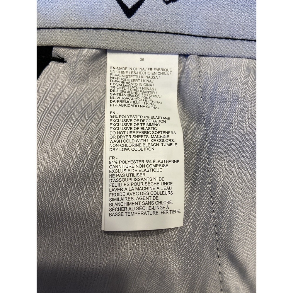 NWT Men's Callaway Golf Shorts Men's Stretch Waistband Opti-Dri Black Size 36 - Picture 5 of 9